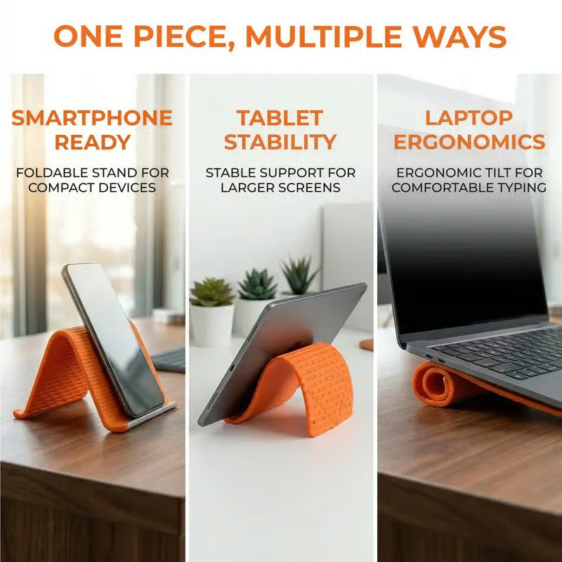 Adjustable Silicone Foldable Phone Holder