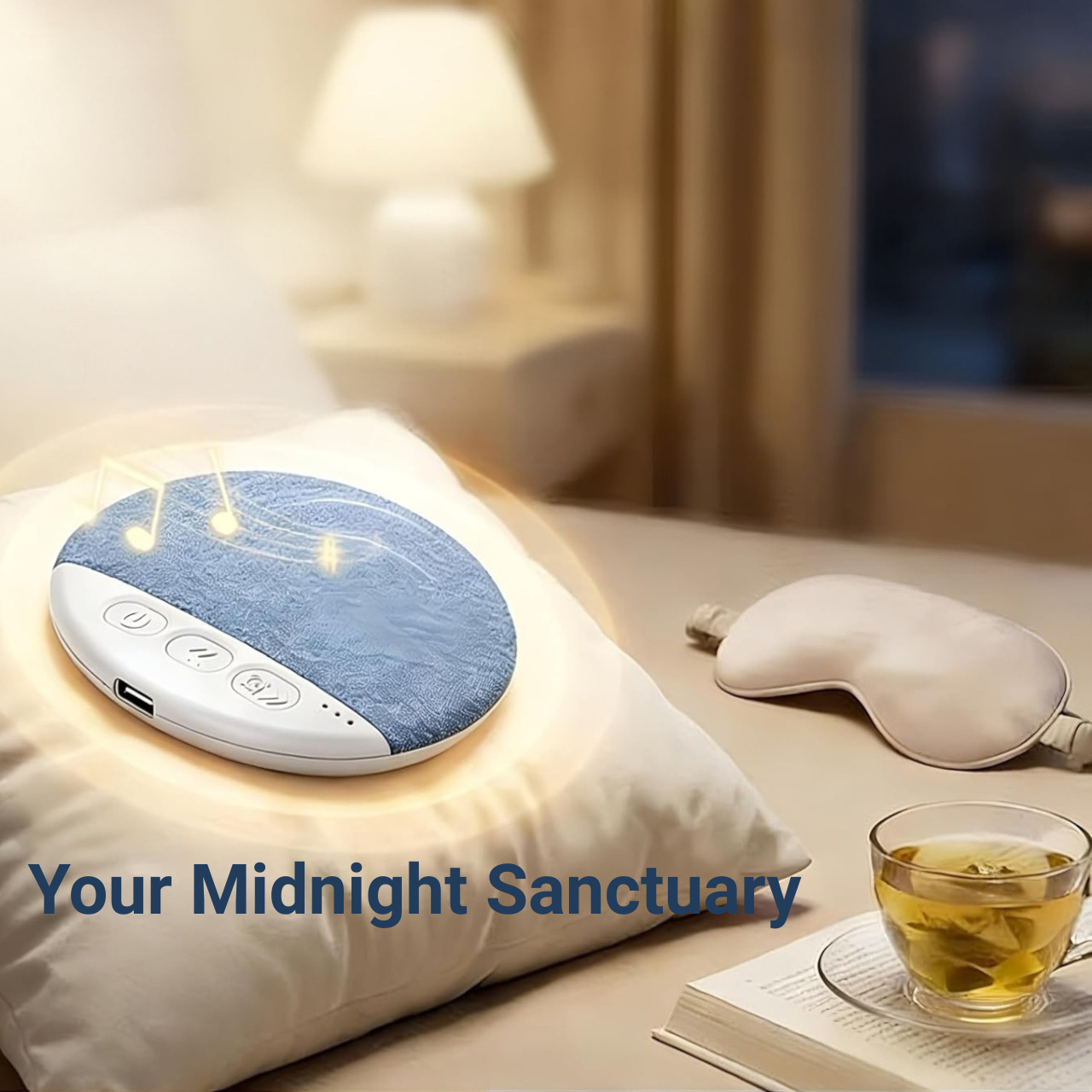 Ultra-Thin Under-Pillow Bluetooth Sleep Speaker